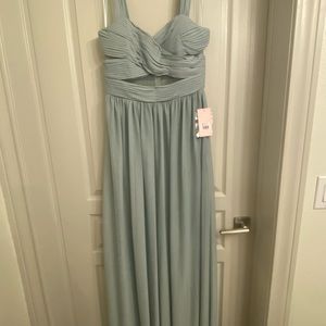 Birdy Grey bridesmaids dress color sage Large